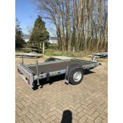 Humbaur autotrailer voor o.a. een Smart Auto