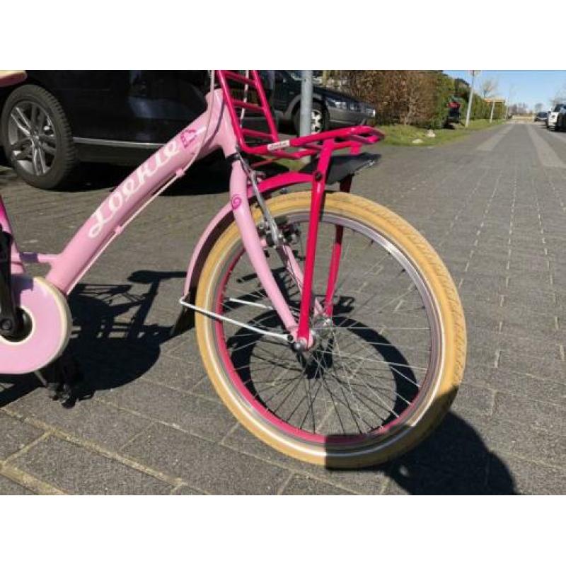 Loekie Princess meisjes fiets 20 inch ALS NIEUW!
