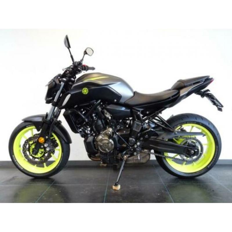 Yamaha MT07 MT 07 ABS 35kW A2 kenteken (bj 2018)