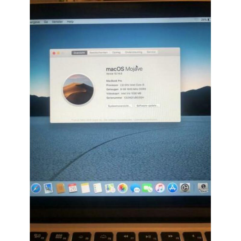 Apple MacBook Pro retina 128gb SSD 13,3 inch