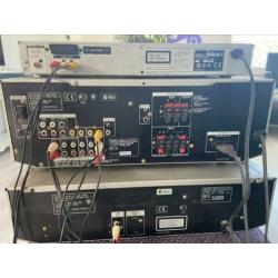 Sony tuner/versterker, receiver, cd wisselaar en DVD speler