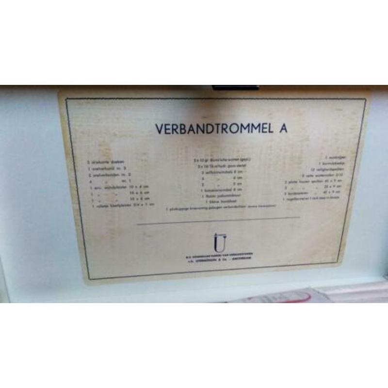 Utermöhlen verbandtrommel met inhoud