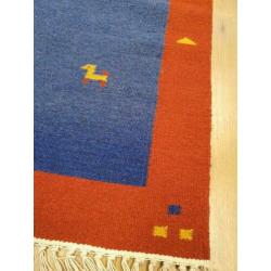 Vintage handgeweven kelim 167x85