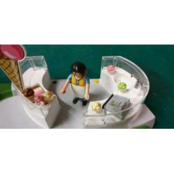 playmobiel ijs salon,