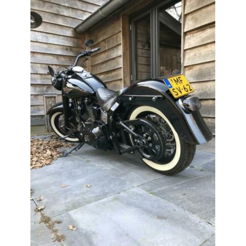 Harley Davidson fat boy 2002 als nieuw