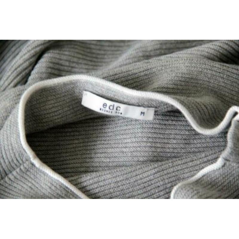 Esprit - als nieuwe jurk / grijs lange mouw / maat M