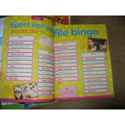 tas met stiften/potloden en kinder doeboekjes