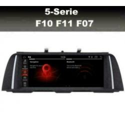 BMW 5serie F10 F11 GT navigatie android 9 dab+ carkit 64gb