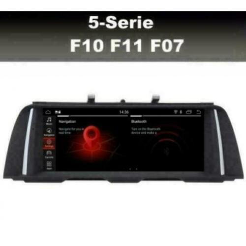 BMW 5serie F10 F11 GT navigatie android 9 dab+ carkit 64gb