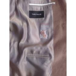 Turo Tailor - Finland- Colbert lichtbruin Ribstof