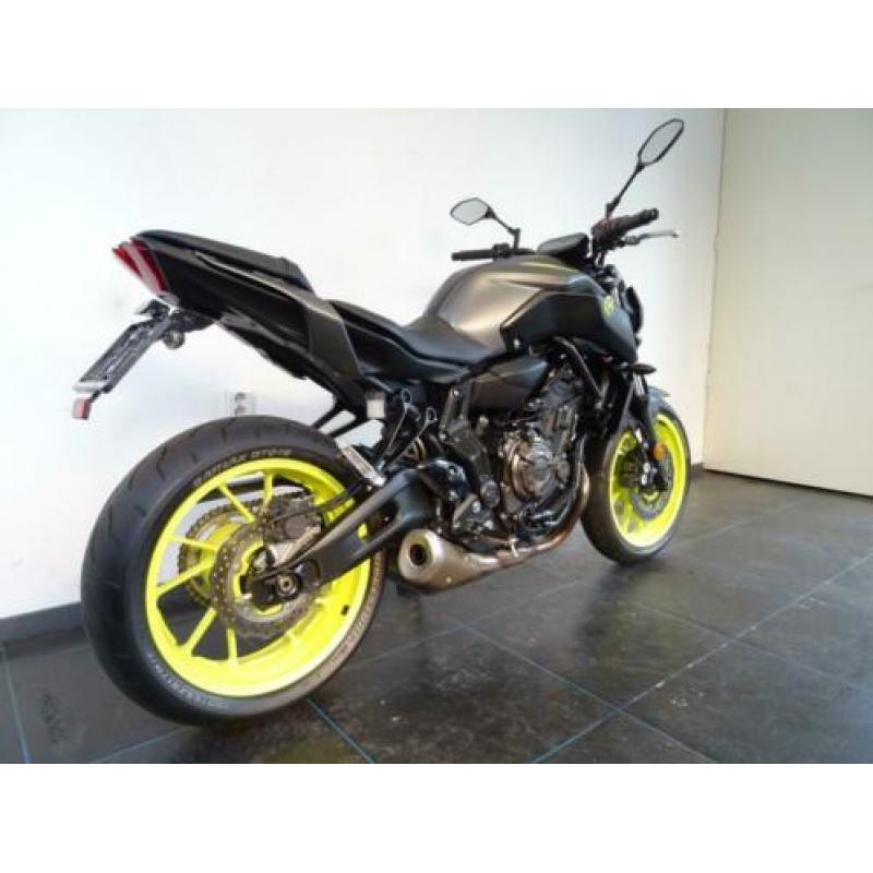 Yamaha MT07 MT 07 ABS 35kW A2 kenteken (bj 2018)