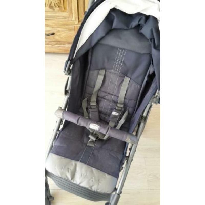 Chicco liteway denim inclusief regenhoes