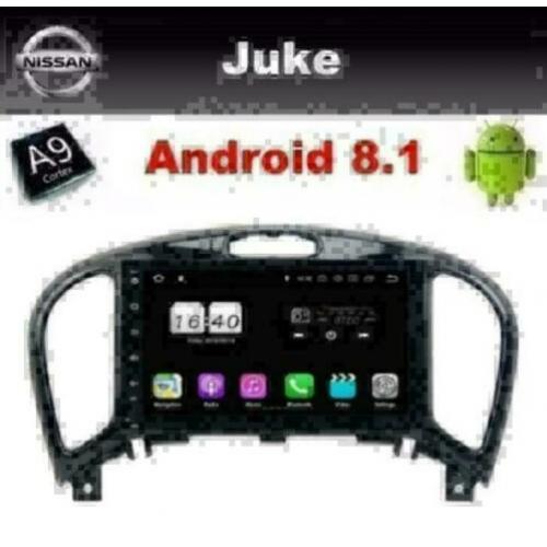 Nissan Juke radio navigatie android 8.1 dab+ wifi camera