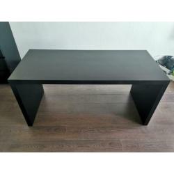 Malm bureau zwartbruin