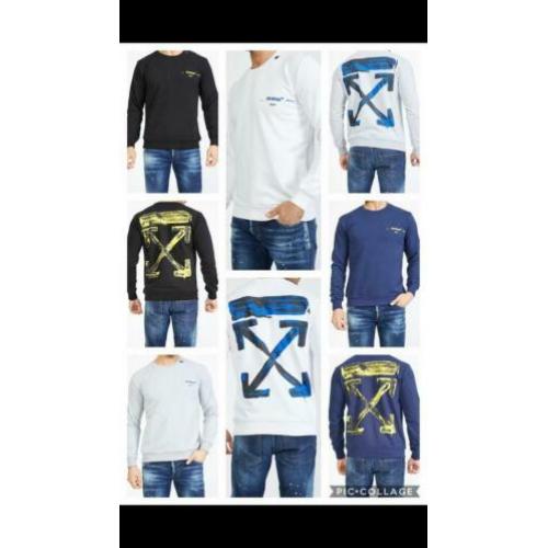 Heren truien los en partij off white Dior fendi geen Gucci