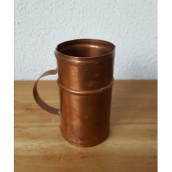 Oud koperen koffieloodje / koffiemaatje