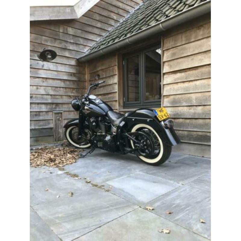Harley Davidson fat boy 2002 als nieuw