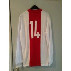 ajax shirt 14 cruijff 1972 Le coq voor TDK