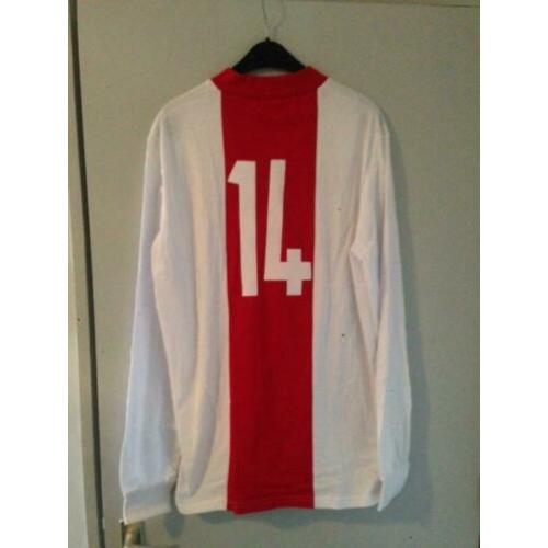 ajax shirt 14 cruijff 1972 Le coq voor TDK