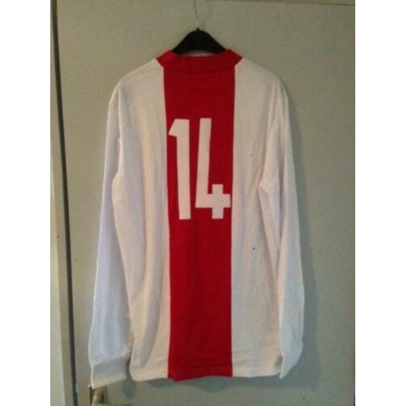 ajax shirt 14 cruijff 1972 Le coq voor TDK
