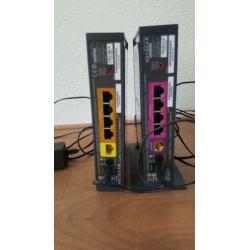 2x Netgear WNR3500 v2 met DD-WRT + Sitecom WL-534 v1