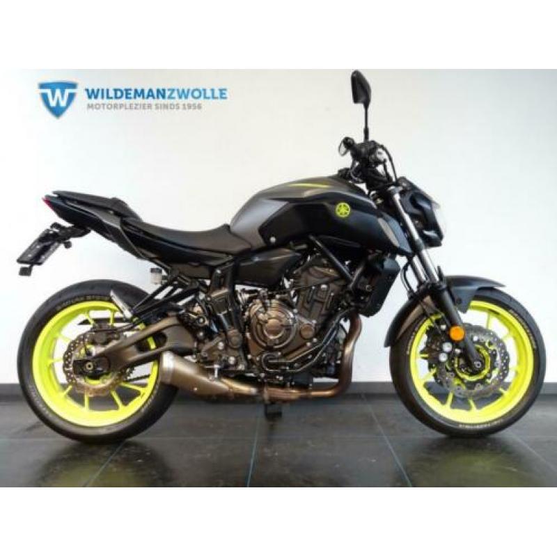 Yamaha MT07 MT 07 ABS 35kW A2 kenteken (bj 2018)