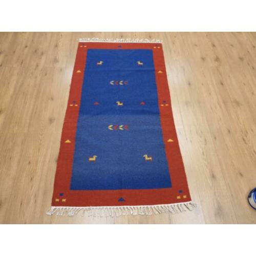 Vintage handgeweven kelim 167x85
