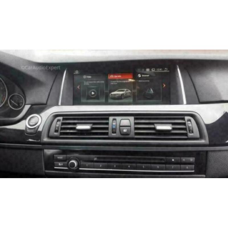 BMW 5serie F10 F11 GT navigatie android 9 dab+ carkit 64gb