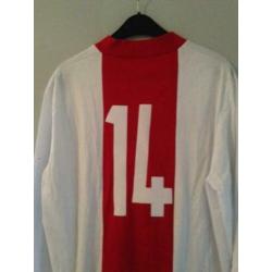 ajax shirt 14 cruijff 1972 Le coq voor TDK