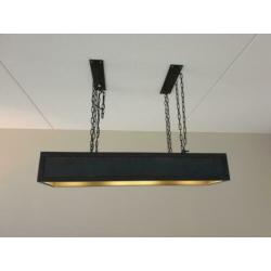 Stoere stalen hanglamp