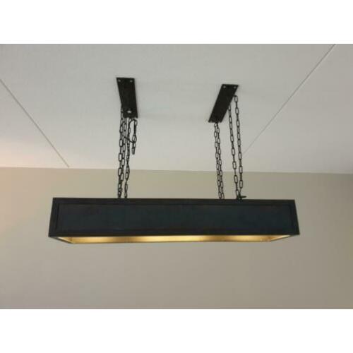 Stoere stalen hanglamp