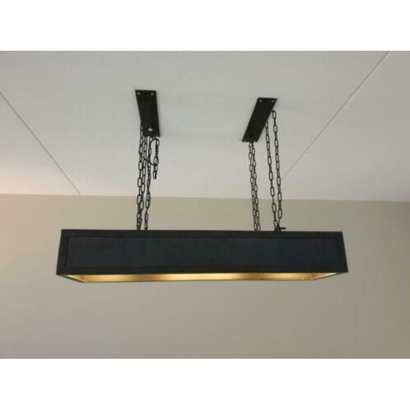 Stoere stalen hanglamp