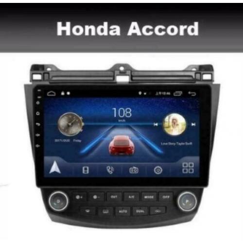 Honda Accord 2003-2007 radio navigatie android 9.0 dab+ wifi