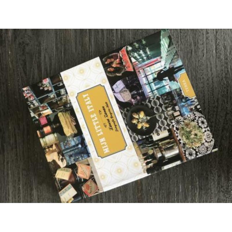 TE KOOP, 4 kookboeken Mijn Little Italy, Jamie Oliver etc.