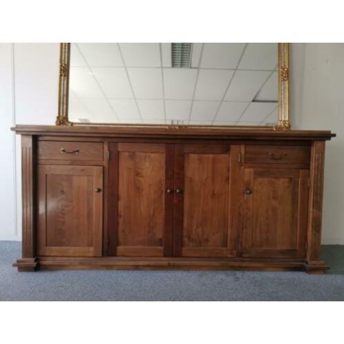 Vintage houten dressoir kast art deco style lades deuren
