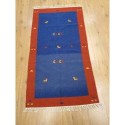 Vintage handgeweven kelim 167x85
