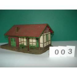 (08) Diverse H0 huisjes en gebouwen van Faller, Kibri, Pola