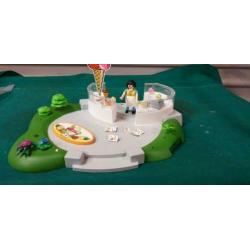 playmobiel ijs salon,