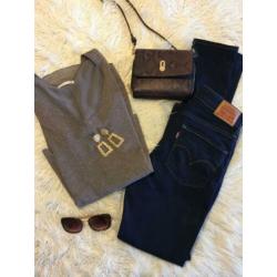 Supertrash brons bruine top S