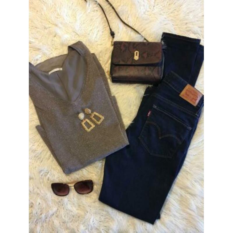 Supertrash brons bruine top S