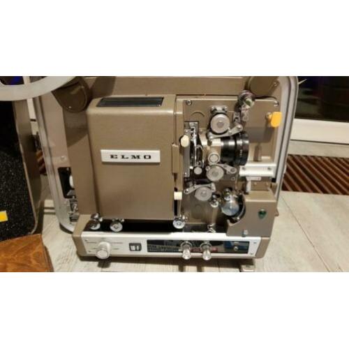 Elmo 16-f optical sound projector vintage 1972 Japan.