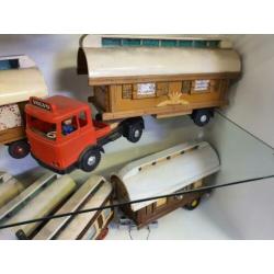 Pipowagens miniatuur 12 stuks