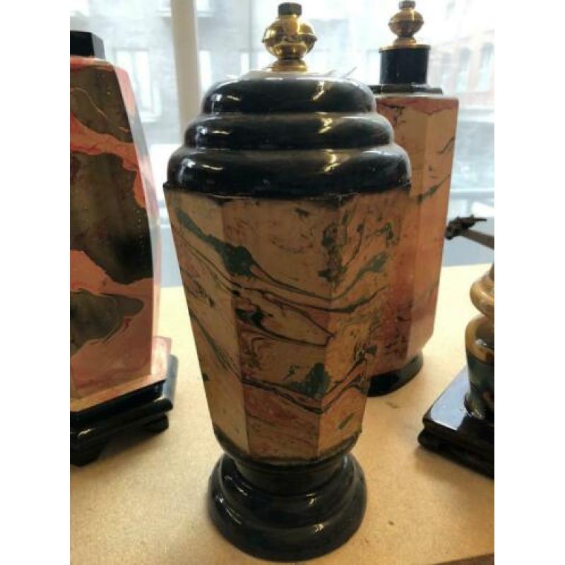Partij art deco 21 lampen , lampenvoeten oosters China