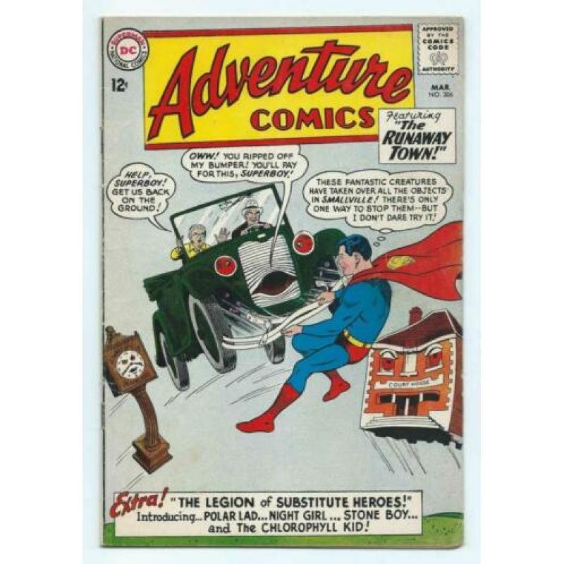 Adventure Comics Vol.1 #306 (1963) VG+ (4.5) Superboy