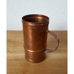 Oud koperen koffieloodje / koffiemaatje