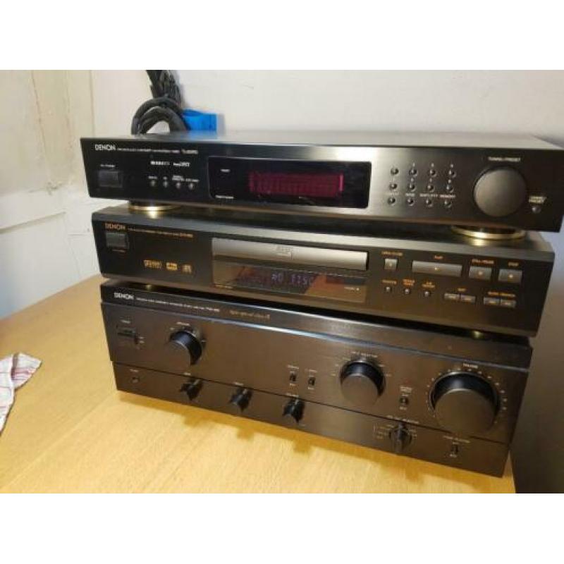 Denon stereo set in mint conditie!