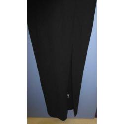 Steps nette zwarte nieuwe maxidress lange jurk 38 nr 30696