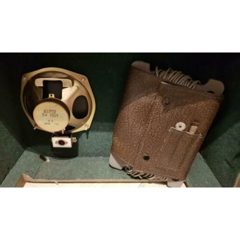 Elmo 16-f optical sound projector vintage 1972 Japan.