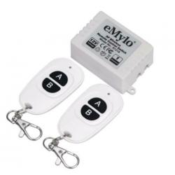 new 12v draadloze schakelaar met 2 x afstandsbediening