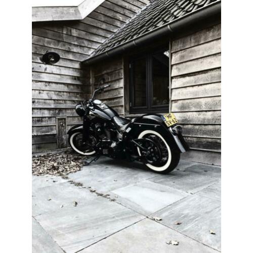 Harley Davidson fat boy 2002 als nieuw